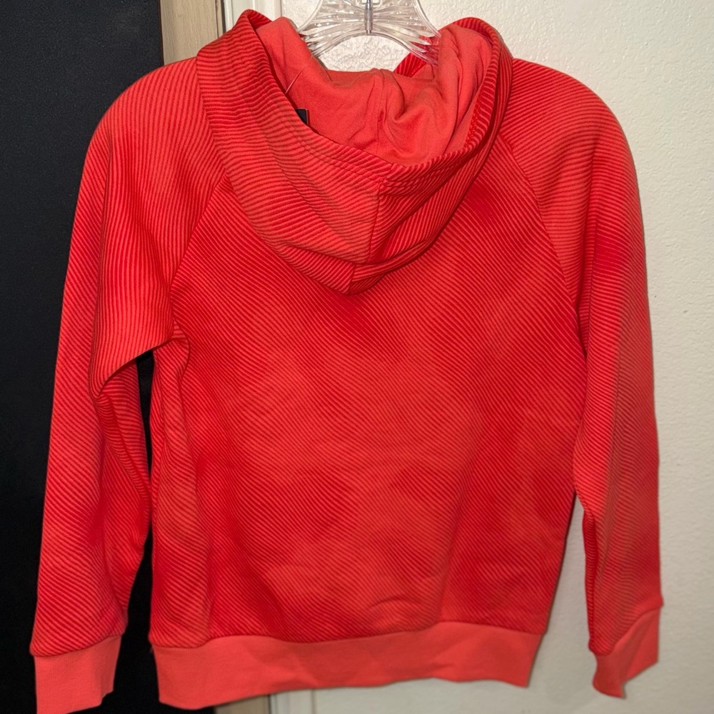 Youth Under Armour Orange Hoodie - Picture 3 of 6